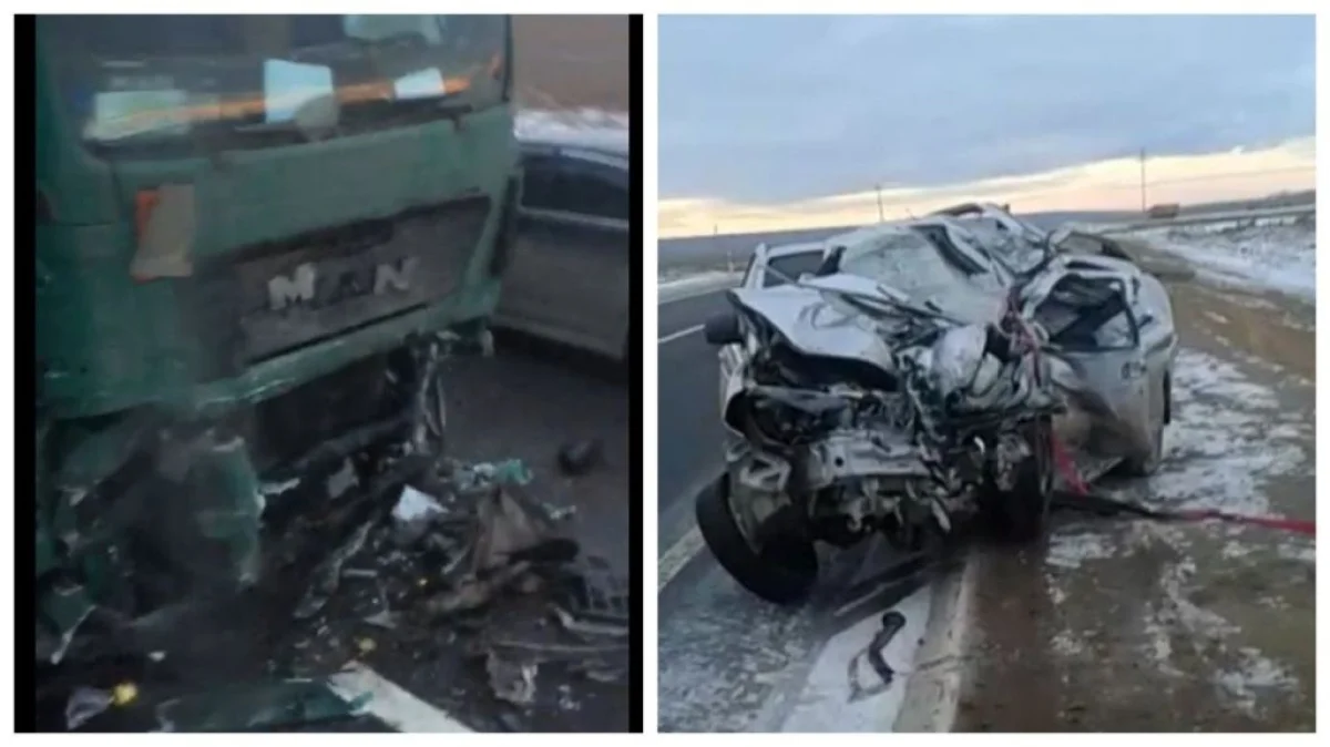 Место происшествия. Фото очевидцев