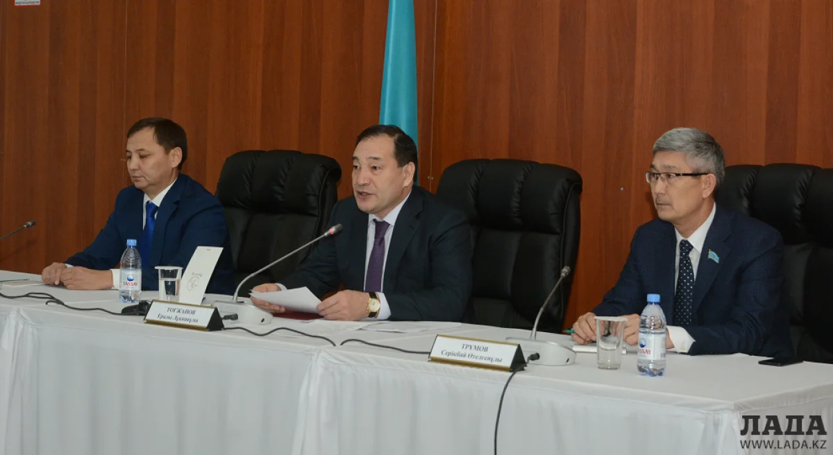 Отчет акима Актау