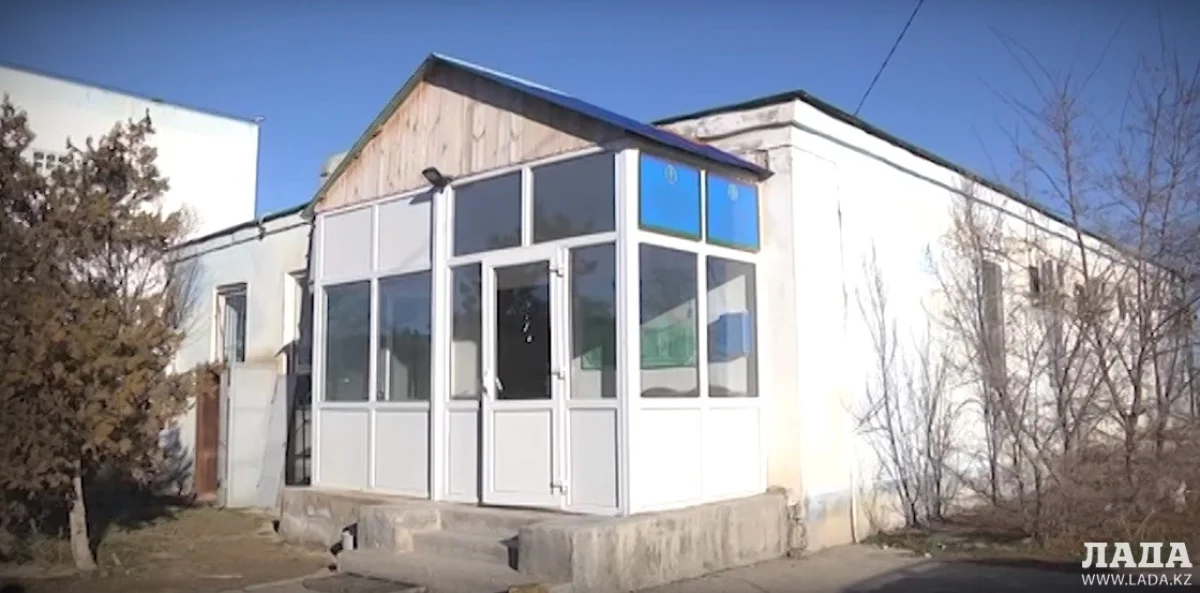 Здание морга. Скриншот видео