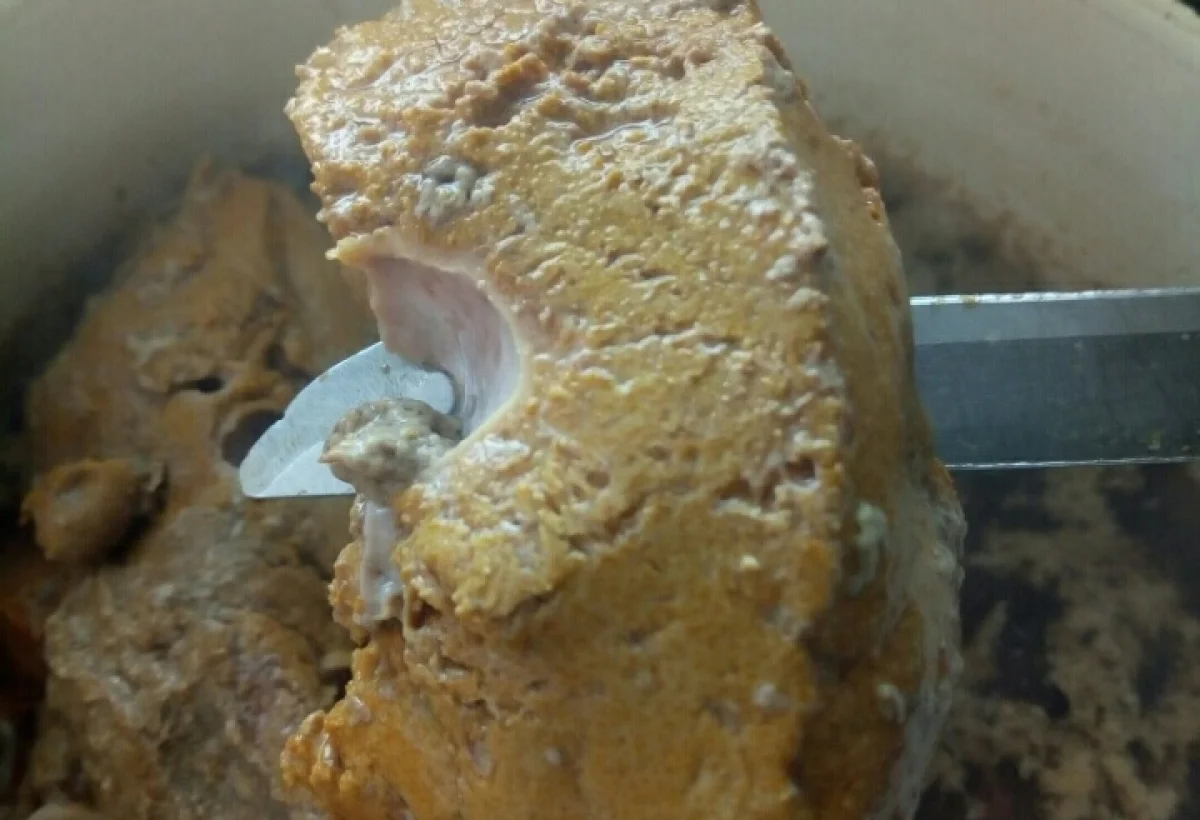 Печень после варки. Фото пользователя