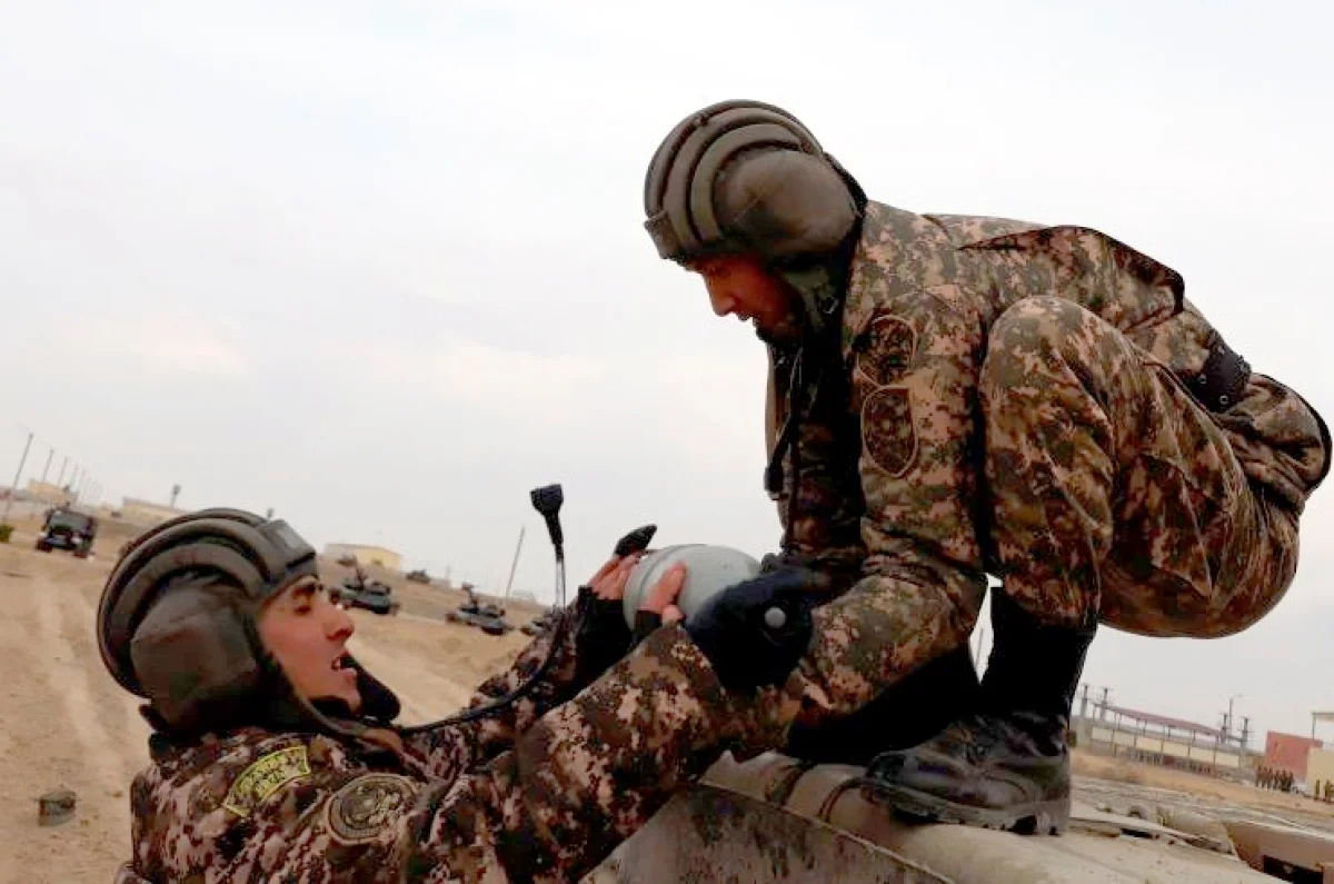 Боевые учения в разгаре. Фото пресс-службы РК «Батыс»