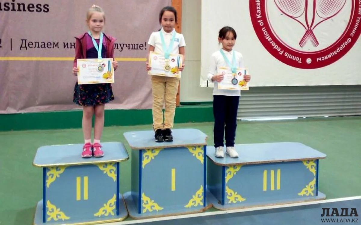 Золотой призер турнира Альмира Аташова. Фото предоставил Азат Мангубаев