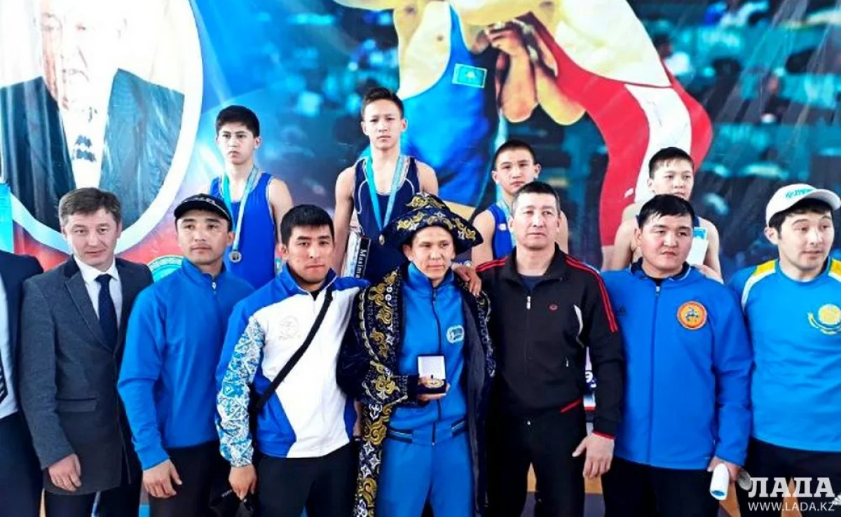 На первой ступени пьедестала Ринат Наурыз. Фото предоставил Еламан Арыпов