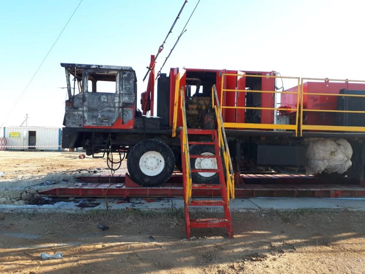 Последствия ЧП на месторождении