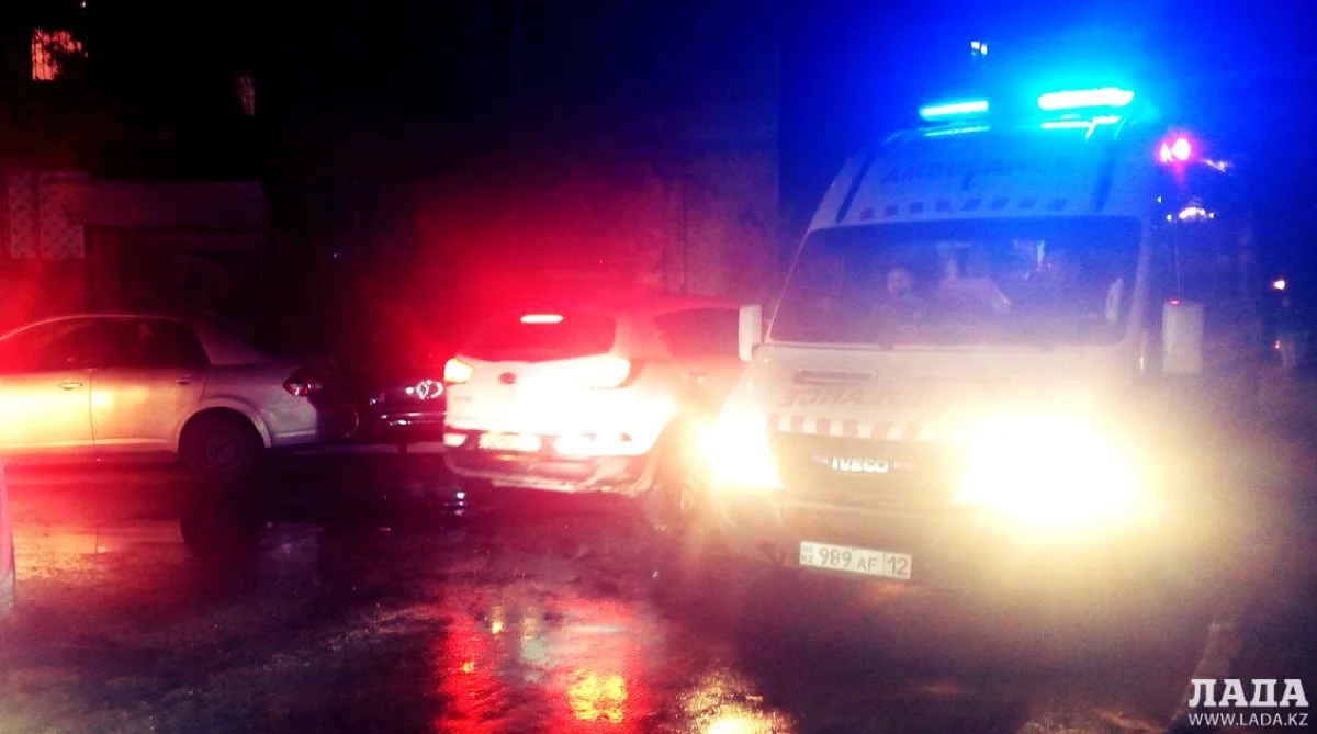 На месте происшествия. Фото из архива Lada.kz