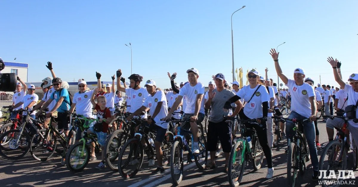Велопробег в Актау