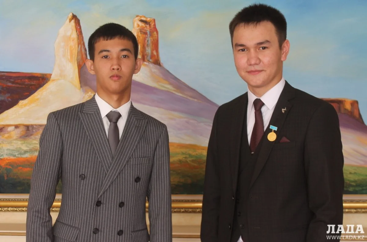 Ерсултан Рахметулы и Ержан Жанжигитов. Фото автора