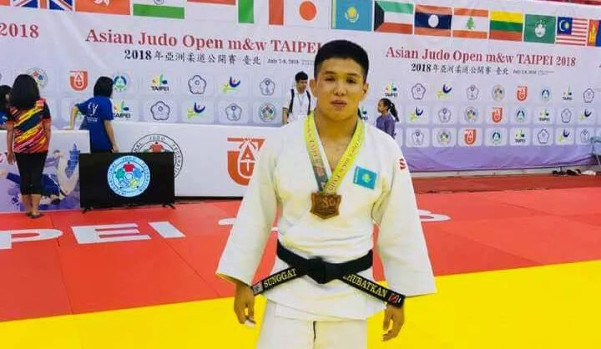 Сунгат Жубаткан - бронзовый призер. Фото предоставлено М.Бисекеновым