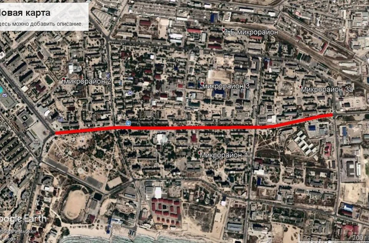 Карта перекрытия дороги