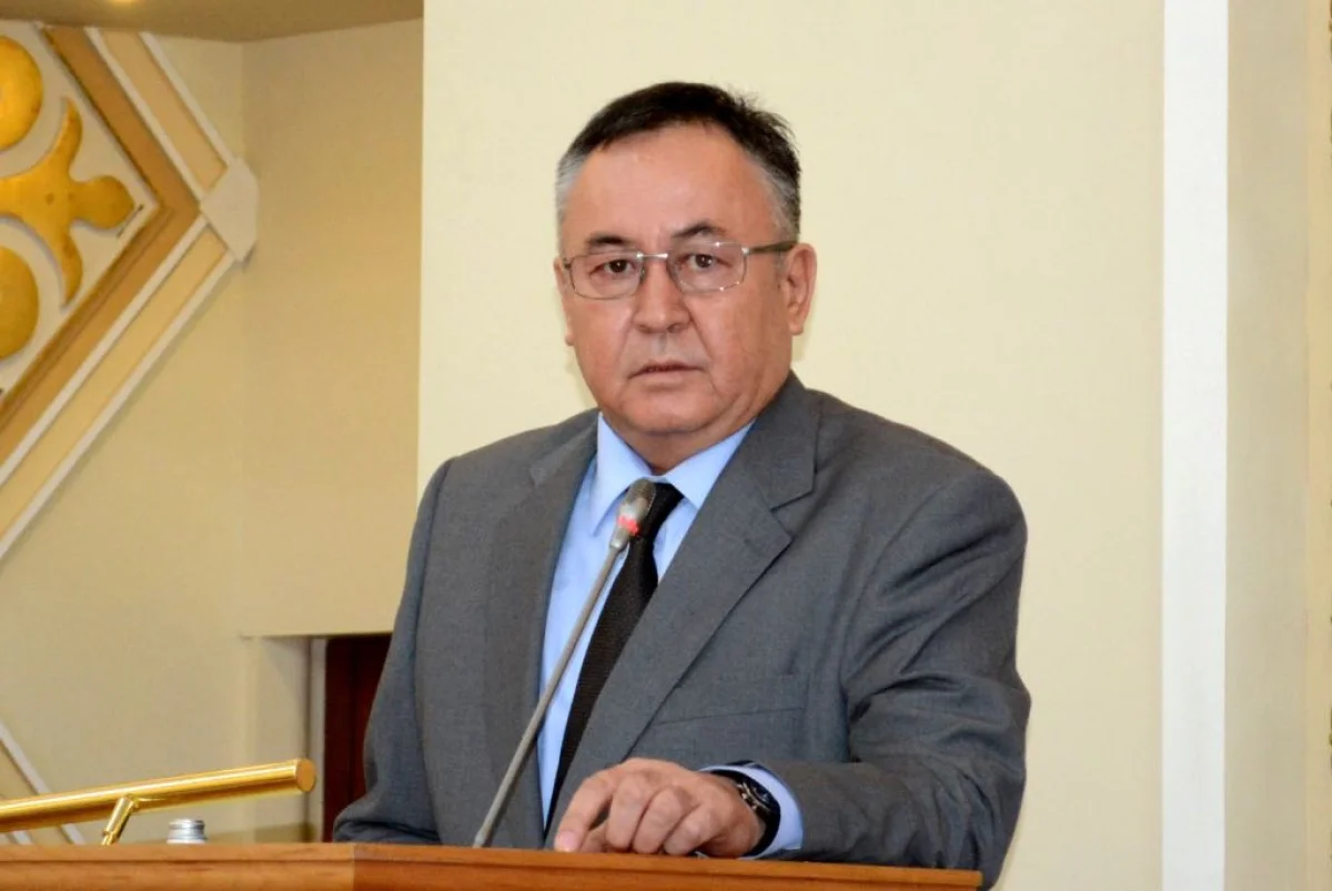 Руководитель управления здравоохранения Талгатбек Бапиев. Фото предоставлено пресс-службой акима Мангистауской области