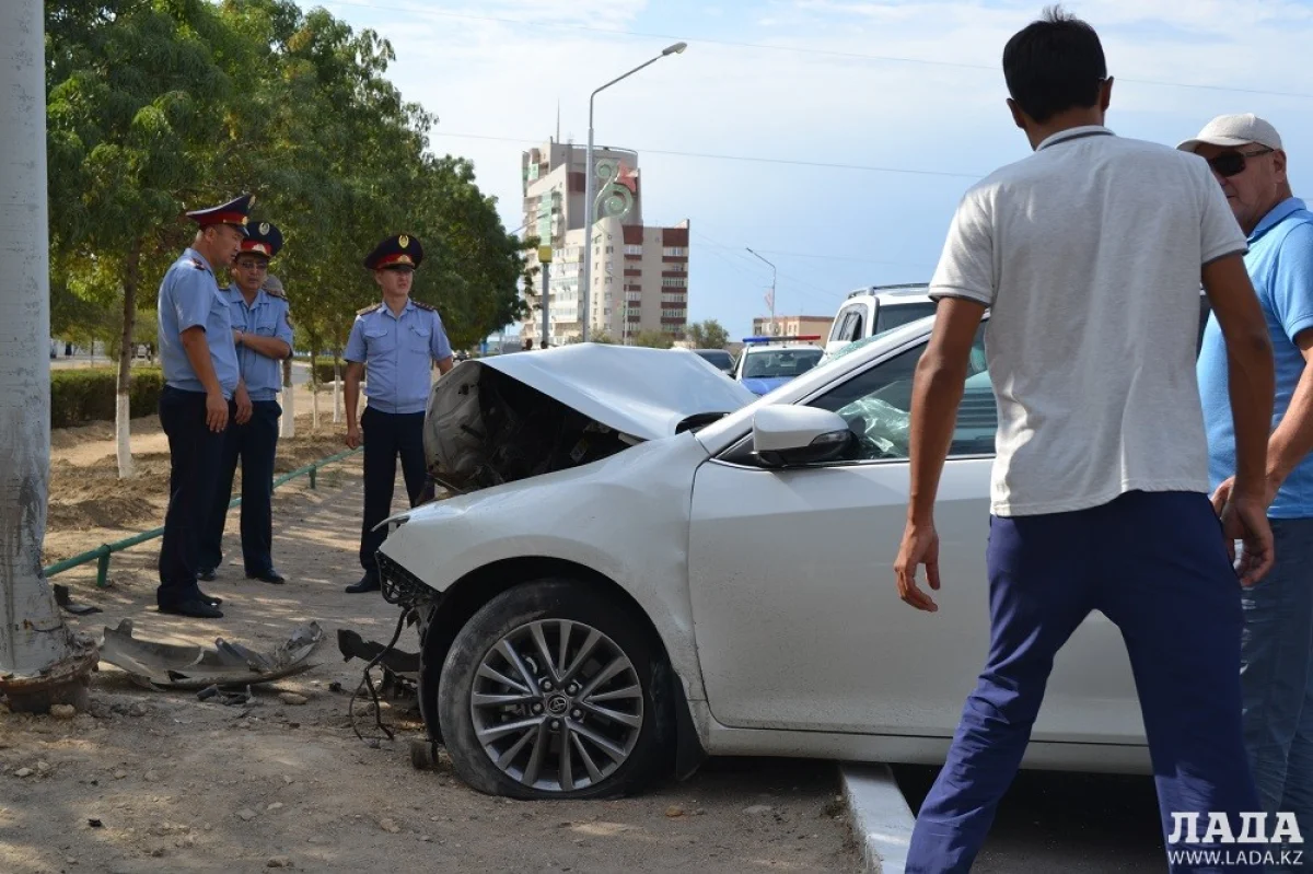 Место аварии