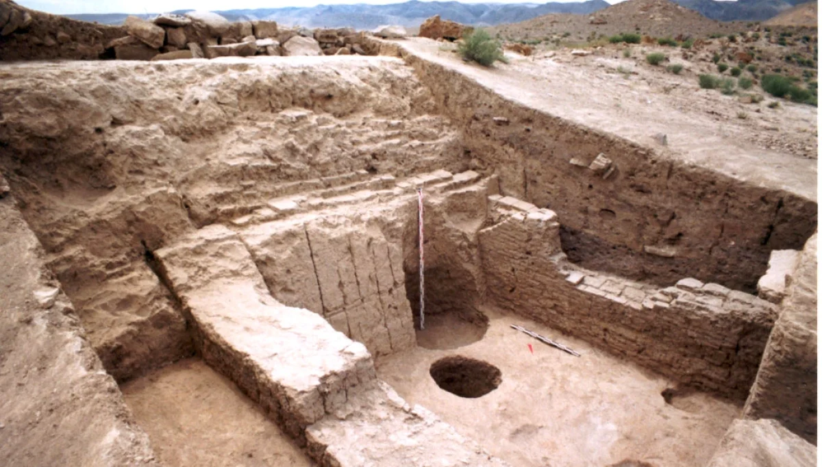 Фрагменты городища Кызылкала. Фото предоставлено заповедником