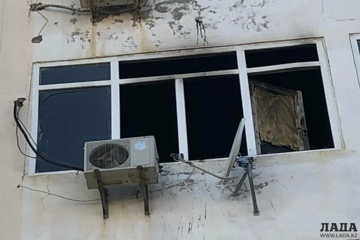 Пожар в доме №23. Фото очевидцев