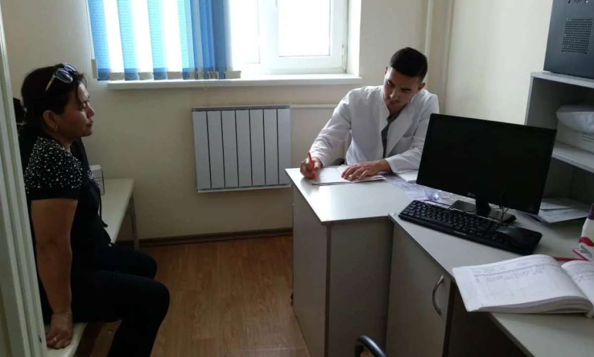 Прием ведет онколог. Фото предоставлено онкодиспансером