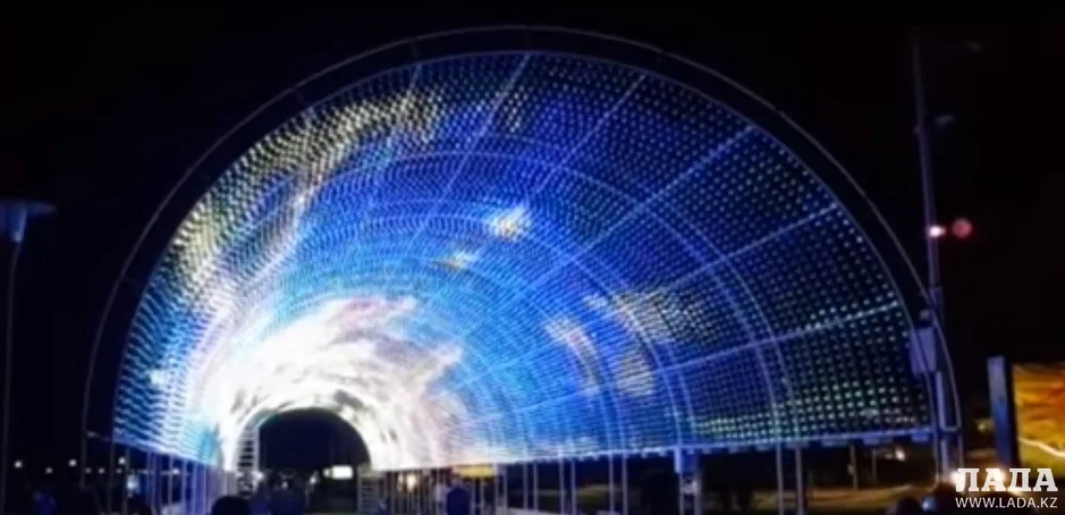 Светодиодная арка в Актау