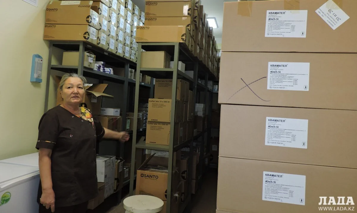 Склад для хранения лекарственных препаратов. Фото автора