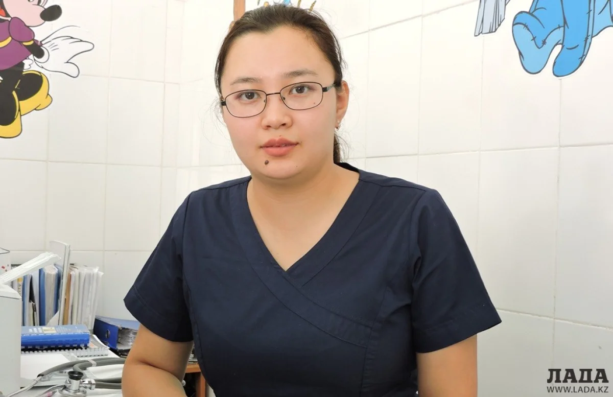 Лаура Амангельдина, врач-педиатр приемного покоя. Фото автора