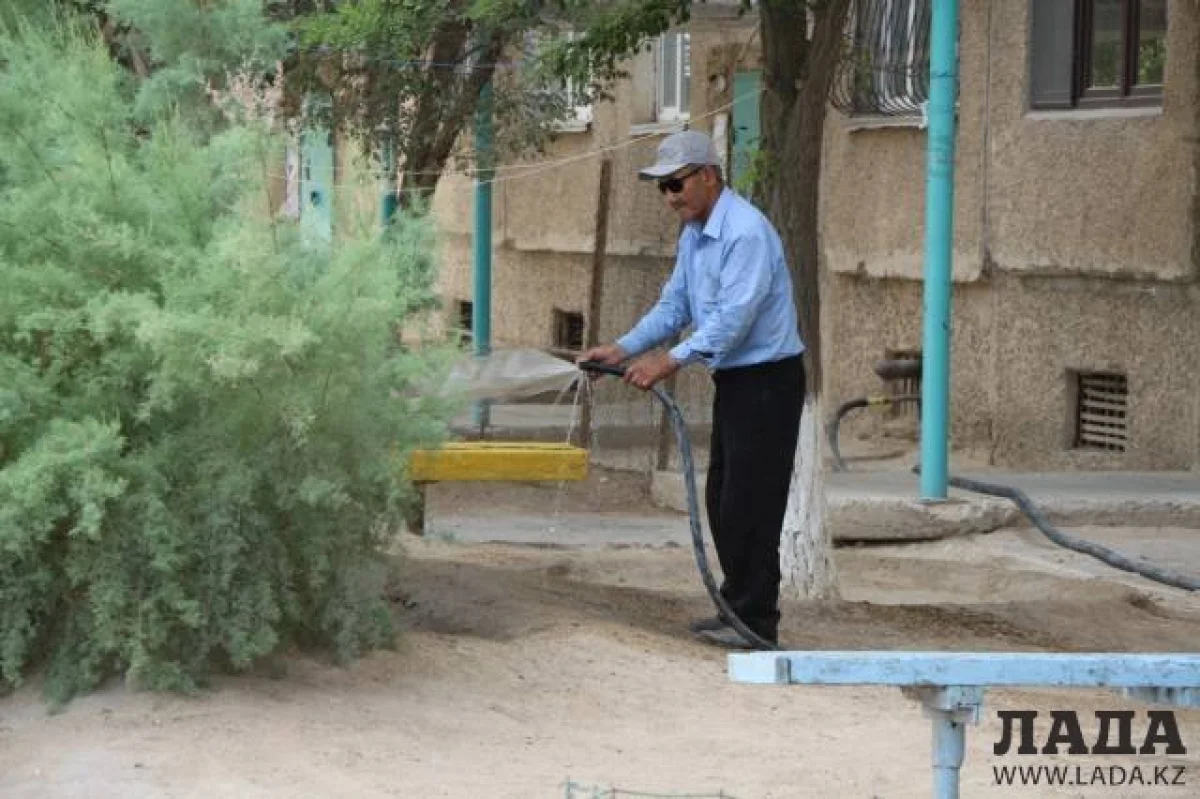 Фото из архива &quot;Лады&quot;. Житель самостоятельно ухаживал за деревьями