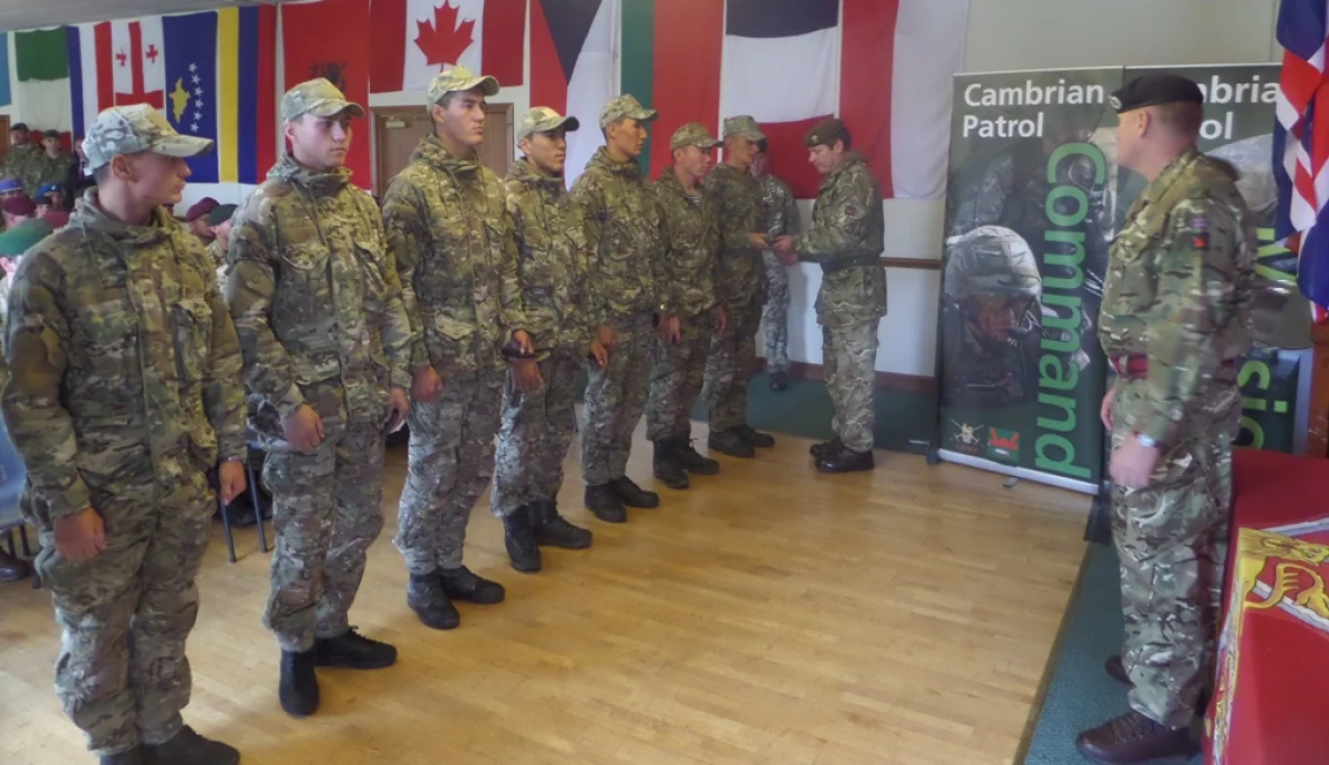 Разведчики в Уэльсе. Фото предоставлено пресс-службой управления командующего войсками регионального командования «Запад»