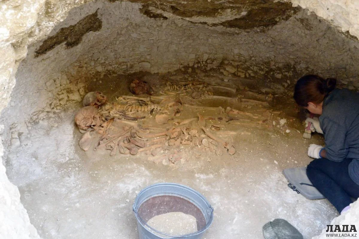 Раскопки на месте захоронения. Фото предоставлено заповедником