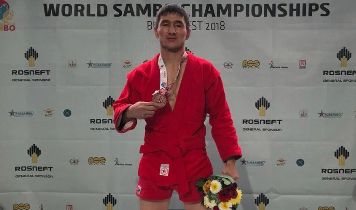 Нуркен Домбаев, бронзовый призер чемпионата мира. Фото предоставлено Бериком Жумагалиевым