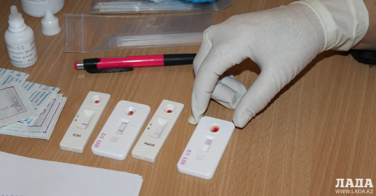 Проведение экспресс-анализа. Фото автора