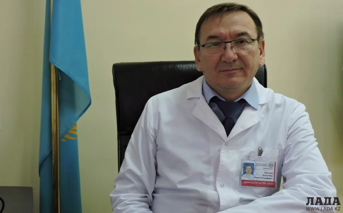 Б.Каюпов, доктор медицинских наук, директор МОБ. Фото автора