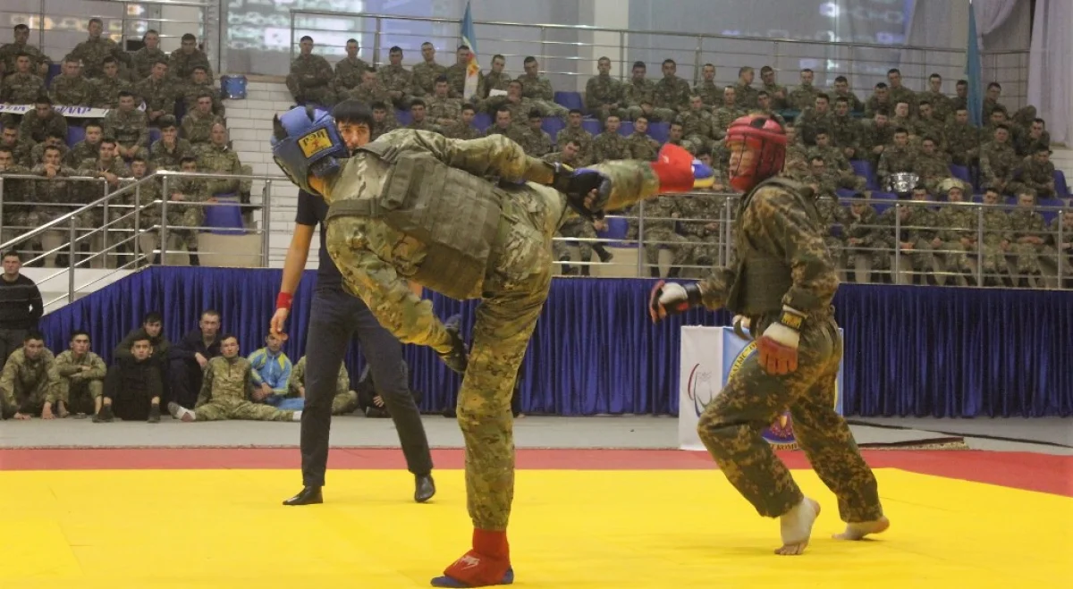 Схватка за звание чемпиона. Фото предоставлено Р.Игисиновым