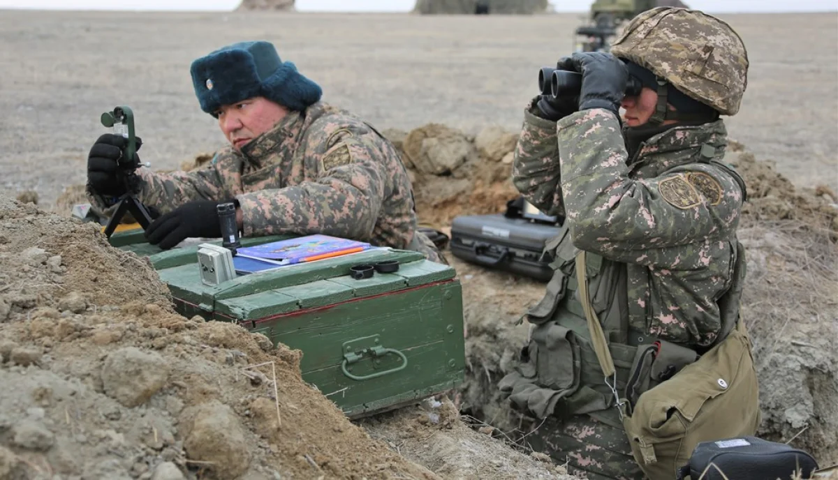 Выдвижение на полигон. Фото предоставлено Р.Игисиновым