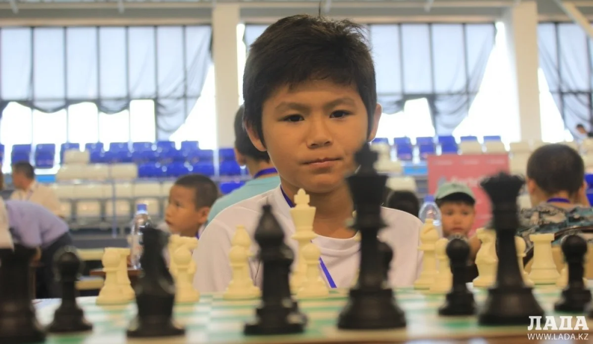 Юный Назар Талгатов. Фото предоставили в шахматной школе «Дебют»