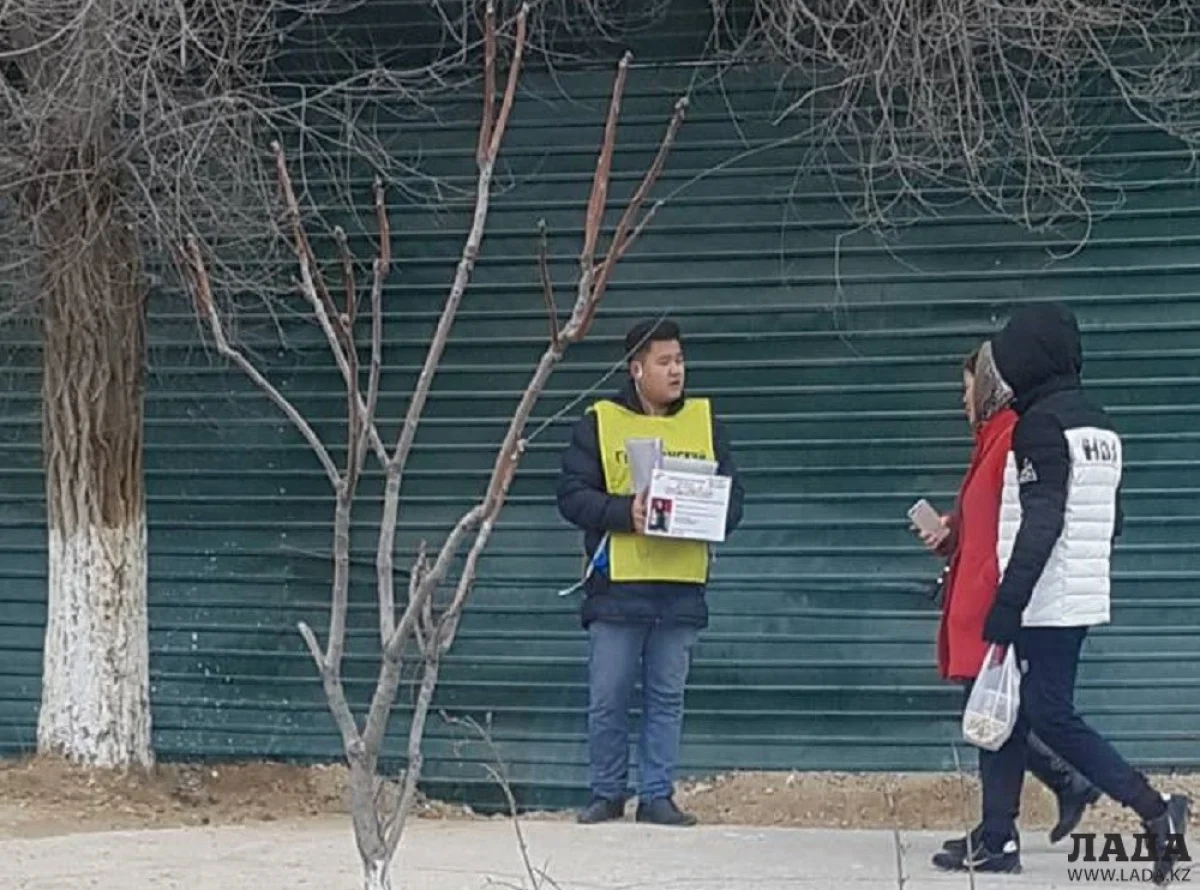 Фото очевидца из архива Lada.kz