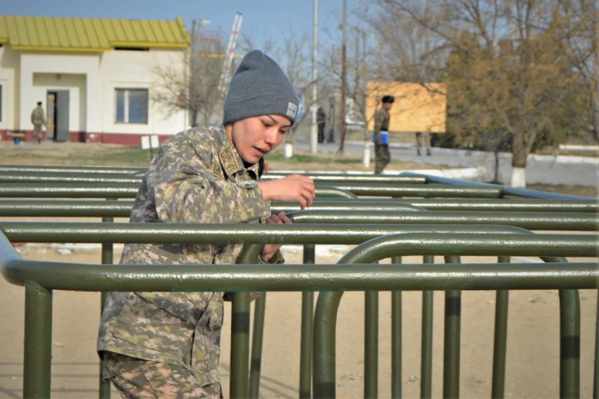Обаятельный сержант на тренировке. Фото предоставлено РУ "Запад"