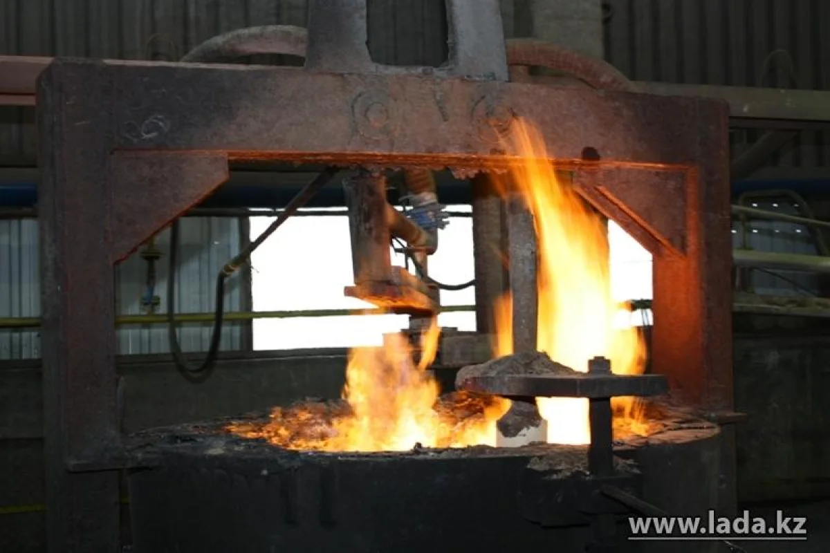 Актауский Литейный Завод. Фото из архива "Лады"