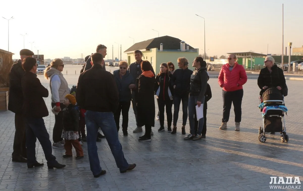 Жители п. Приморский. Фото Рашида Исмагилова.