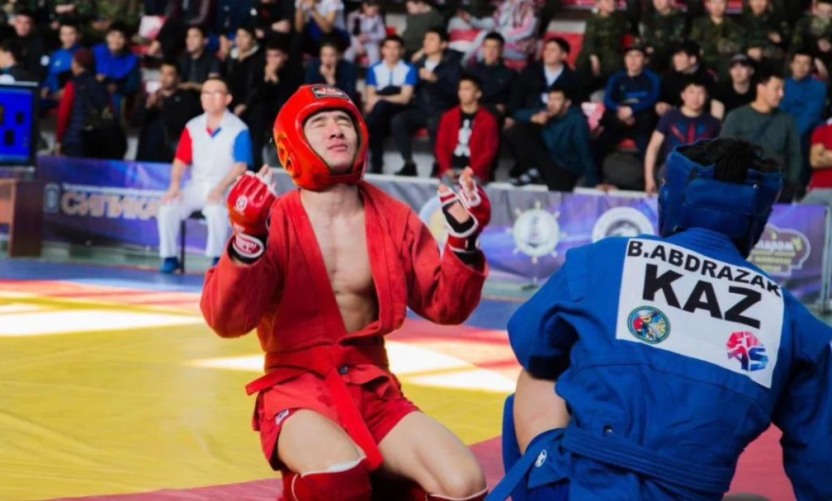 Нуркен Домбаев - чемпион РК. Фото предоставлено спортшколой «Жас батыр»