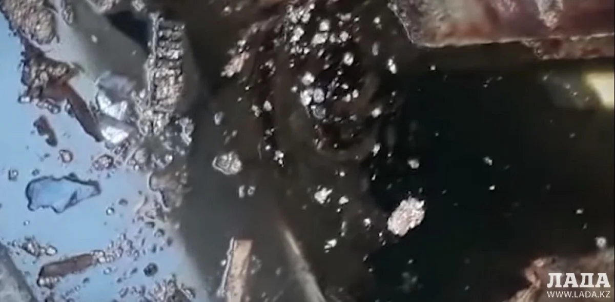 Мазут в Каспии