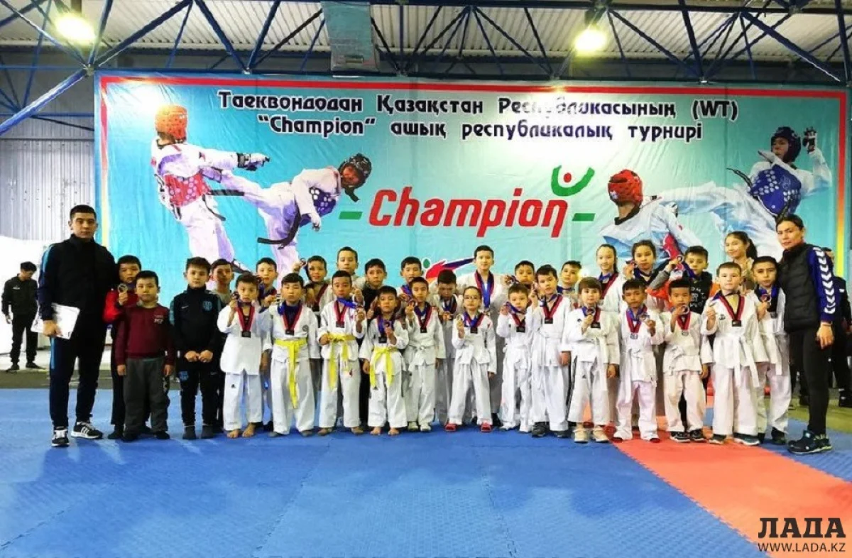 Фото предоставлено Мангистауской областной федерацией таеквондо