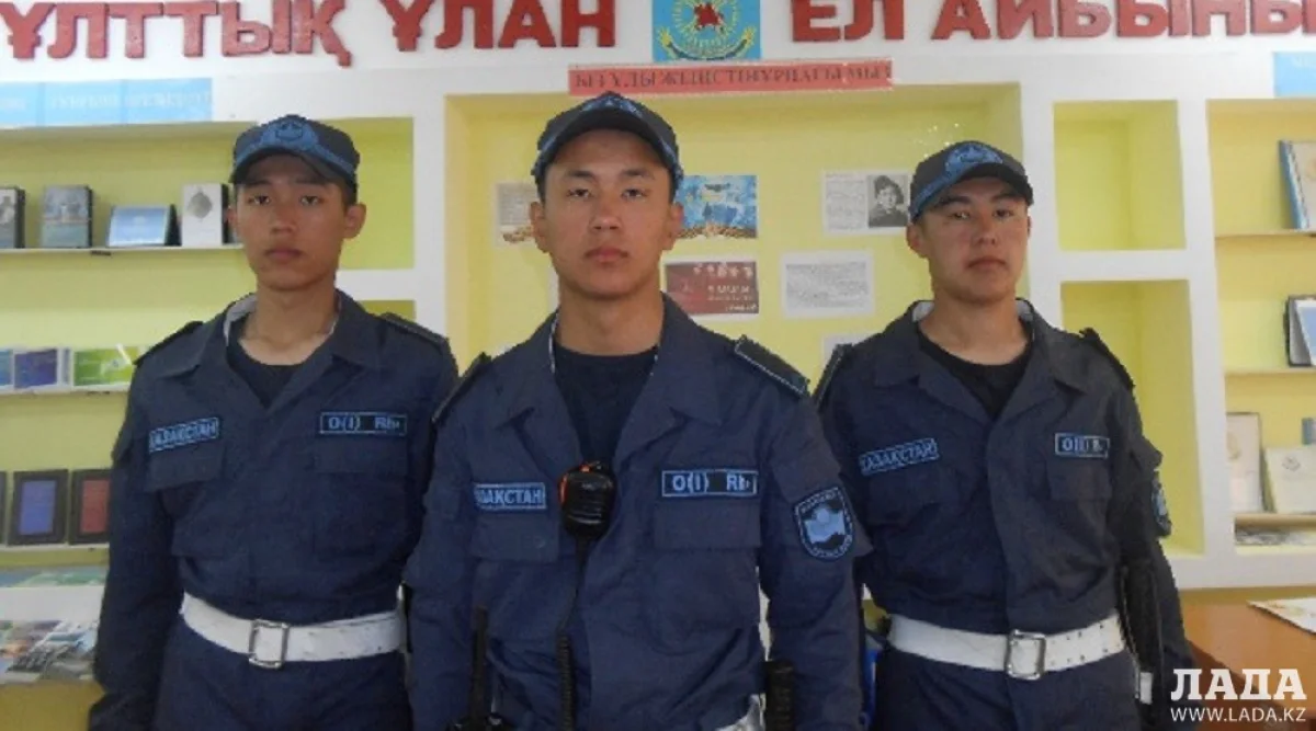 Военнослужащие Нацгвардии РК