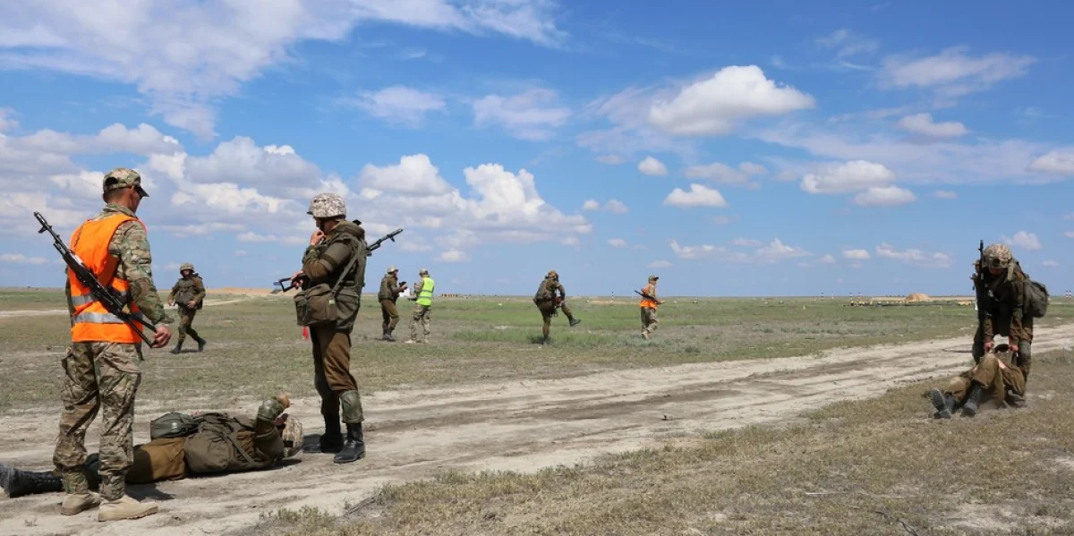 Боевая подготовка. Фото предоставлено пресс-службой управления