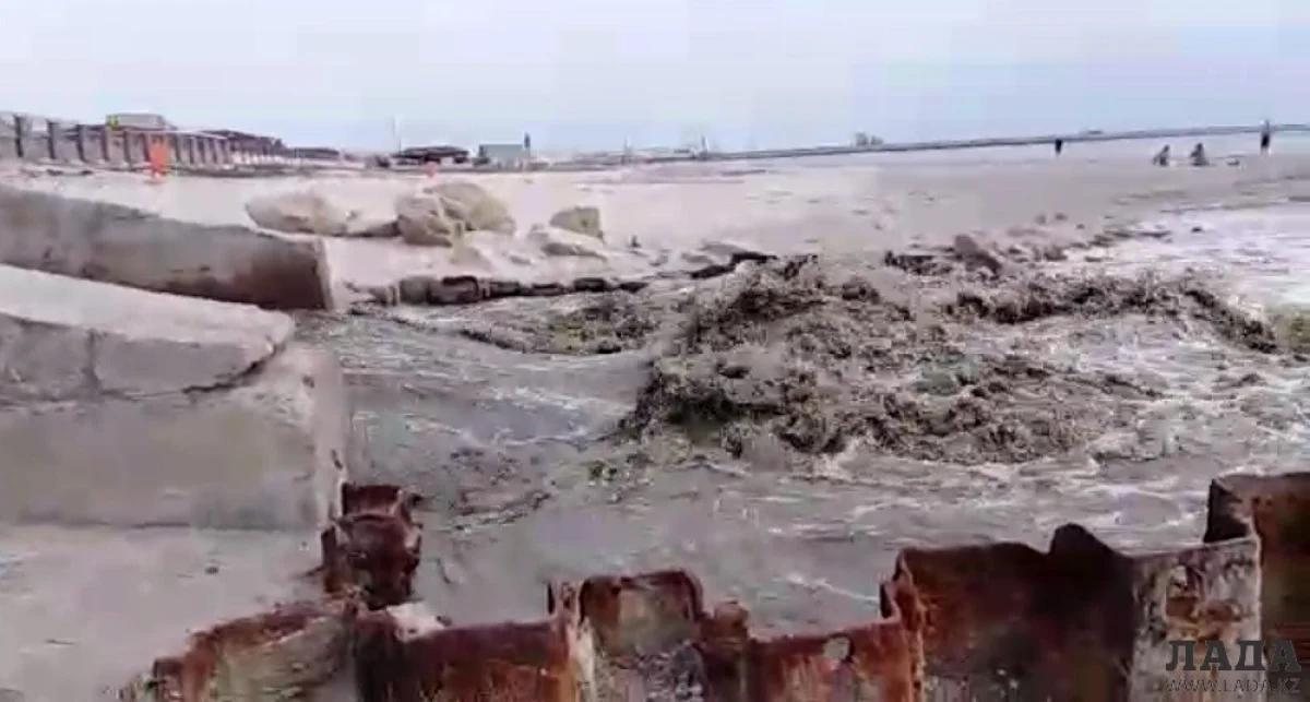 Скриншот видеоматериала из архива Lada.kz