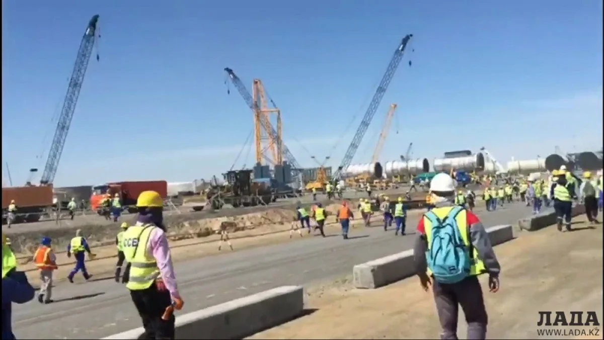 Беспорядки в Атырау