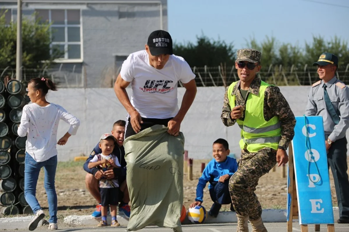 Веселые старты. Фото предоставлено Р.Игисиновым