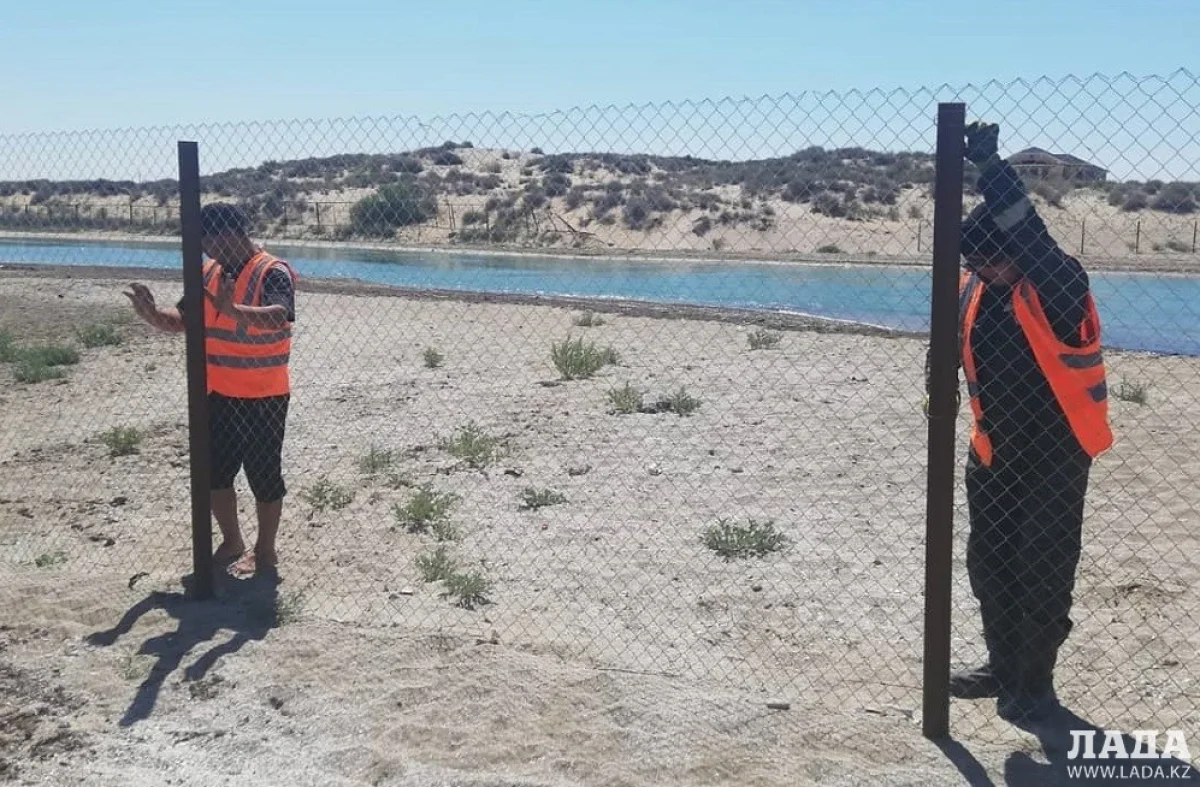 Установка ограждения