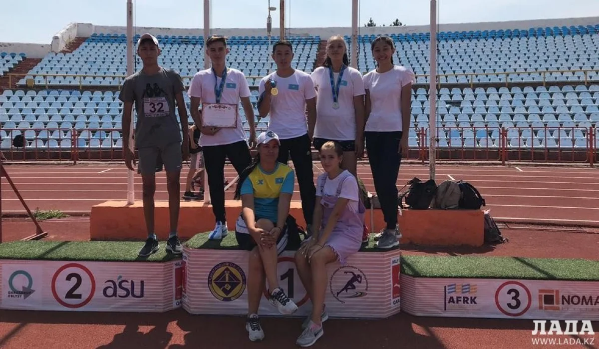 Асия Рабаева со своими воспитанниками