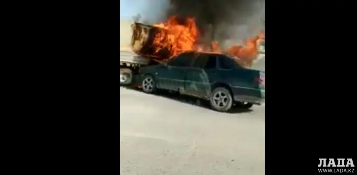 Скриншот видео очевидцев