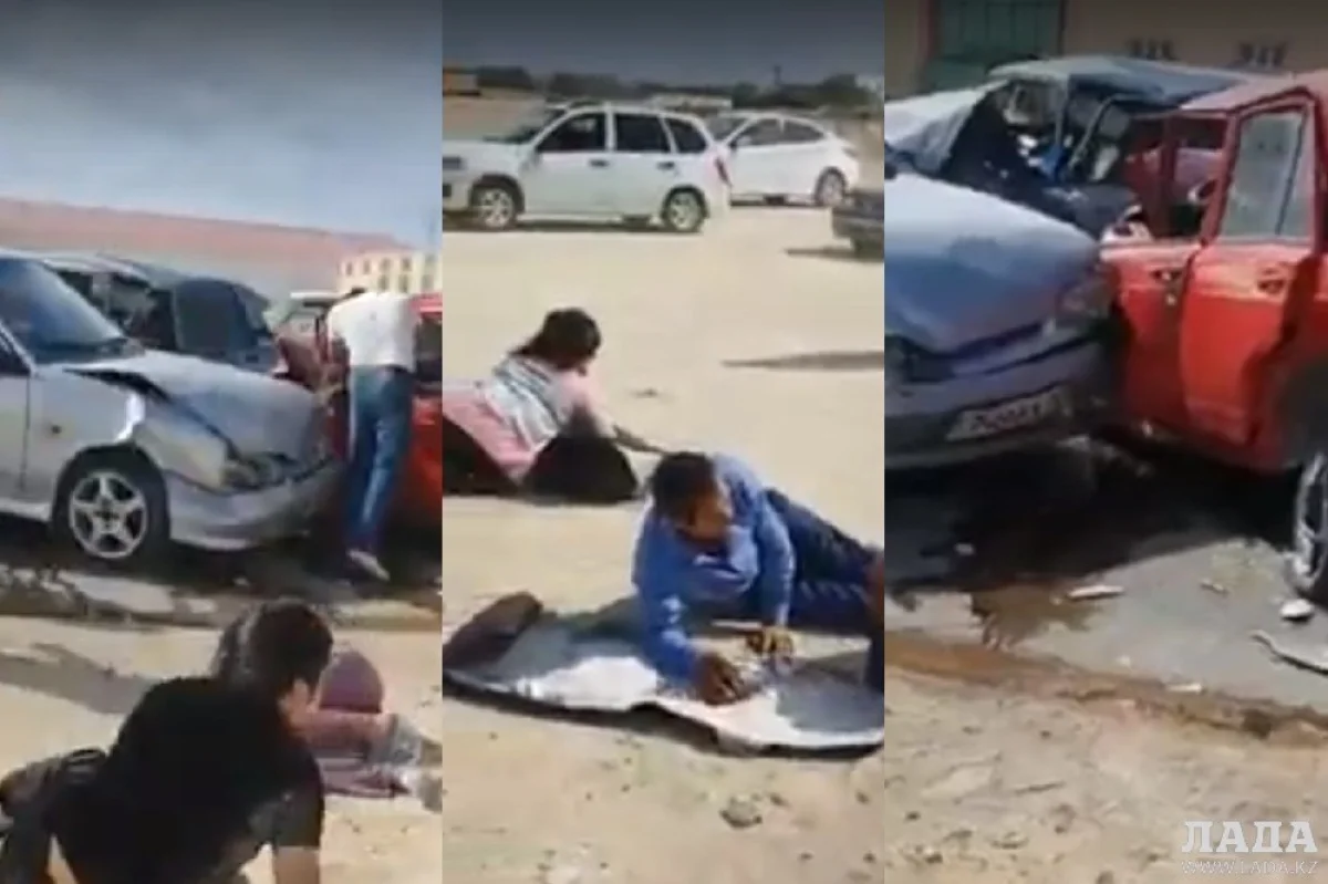 Коллаж из скриншотов видеоматериала