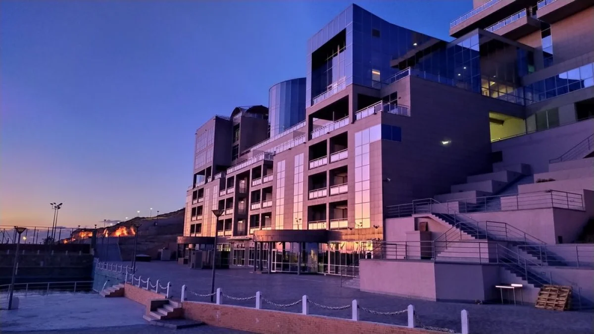 Отель Caspian Riviera. Фото Рашида Исмагилова