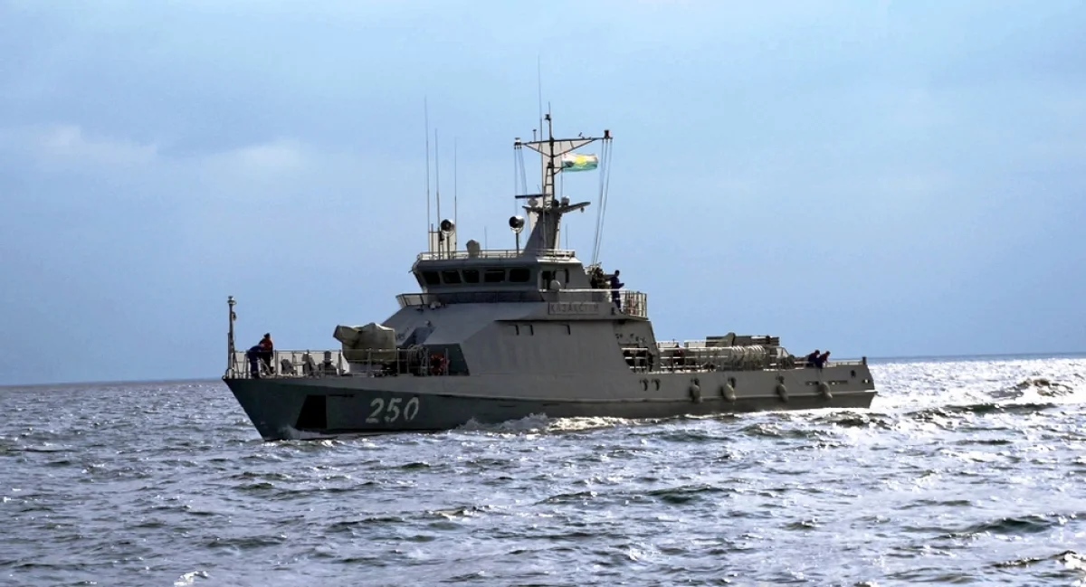 Ракетно-артиллерийский корабль «Казахстан». Фото из доступных источников