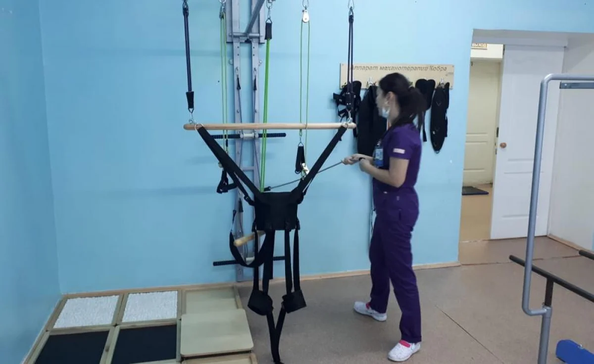 Тренажер для реабилитации. Фото предоставлено пресс-службой управления здравоохранения