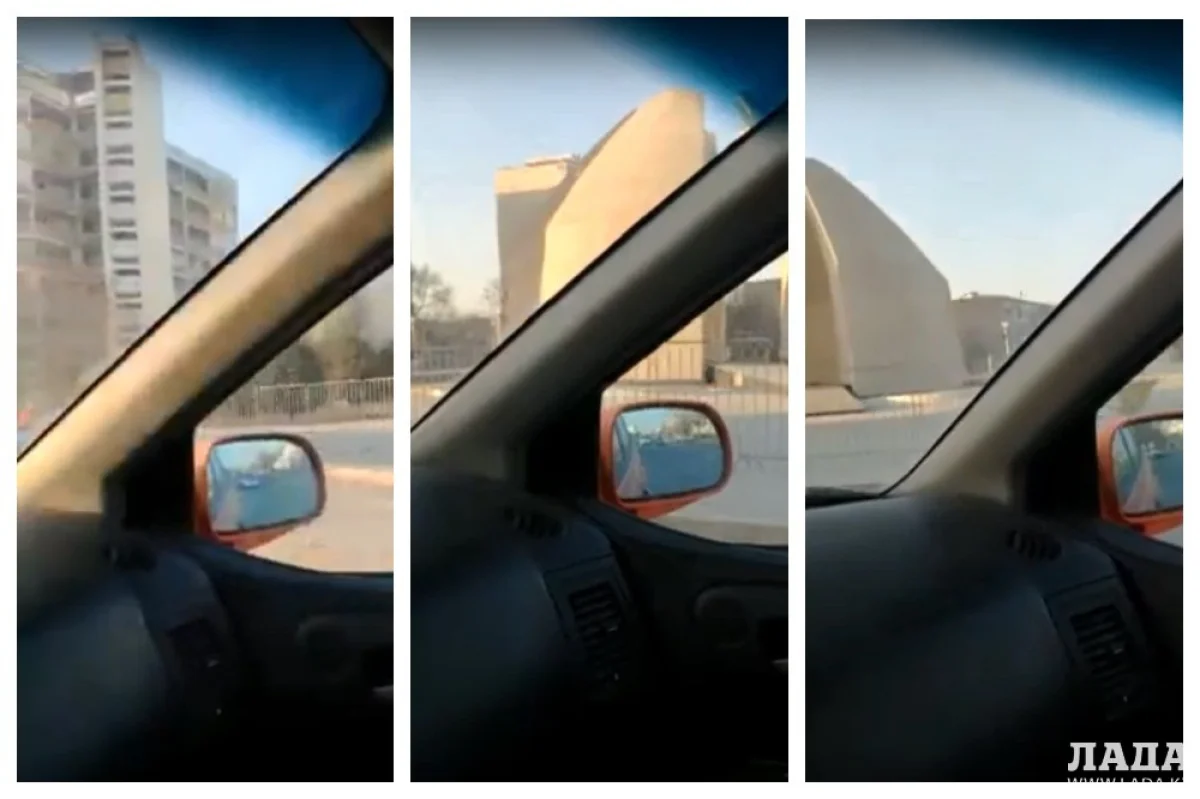 Коллаж из скриншотов видеоматериала